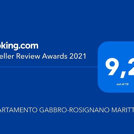 Appartamento Gabbro-Rosignano Marittimo 外观 照片